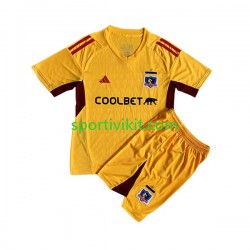 Completo da calcio Bambini Colo-Colo Portiere 2023 Maglia Prima Manica Corta