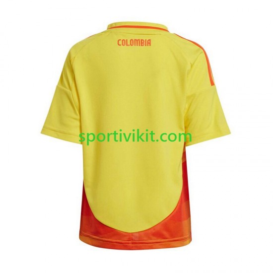 Colombia Copa America Uomo Maglia Prima 2024 Manica Corta
