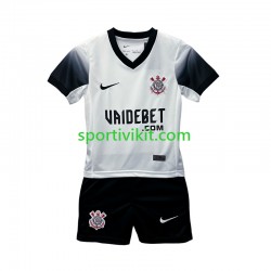 Completo da calcio Bambini Corinthians Maglia Prima 2024-2025 Manica Corta