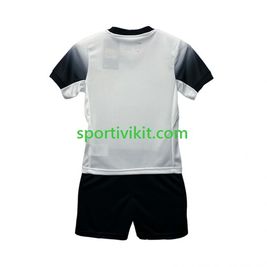 Completo da calcio Bambini Corinthians Maglia Prima 2024-2025 Manica Corta