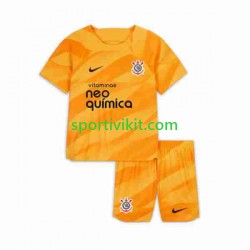 Completo da calcio Bambini Corinthians Portiere Maglia Terza 2023-2024 Manica Corta