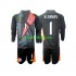 Completo da calcio Bambini Costa Rica Portiere Keylor Navas 1 Nero Maglia Terza 2024 Manica Lunga