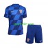 Completo da calcio Bambini Croazia Maglia Seconda Euro 2024 Manica Corta