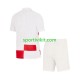 Completo da calcio Bambini Croazia Maglia Prima Euro 2024 Manica Corta