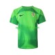 Croazia Portiere Uomo Maglia Seconda Coppa del Mondo 2022 Manica Corta Croazia Portiere Uomo Maglia Seconda Coppa del Mondo 2022 Manica Corta