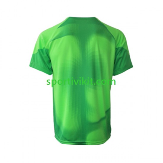 Croazia Portiere Uomo Maglia Seconda Coppa del Mondo 2022 Manica Corta