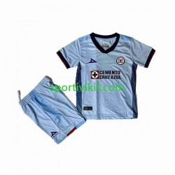 Completo da calcio Bambini Cruz Azul Maglia Seconda 2023-2024 Manica Corta