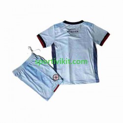 Completo da calcio Bambini Cruz Azul Maglia Seconda 2023-2024 Manica Corta