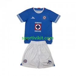 Completo da calcio Bambini Cruz Azul Maglia Prima 2024-2025 Manica Corta