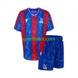 Completo da calcio Bambini Crystal Palace Maglia Prima 2024-2025 Manica Corta