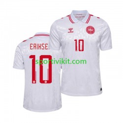 Danimarca Eriksen 10 Uomo Maglia Seconda Euro 2024 Manica Corta