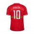 Danimarca Eriksen 10 Uomo Maglia Prima Euro 2024 Manica Corta