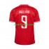 Danimarca Hojlund 9 Uomo Maglia Prima Euro 2024 Manica Corta