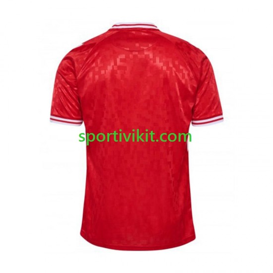 Danimarca Uomo Maglia Prima Euro 2024 Manica Corta