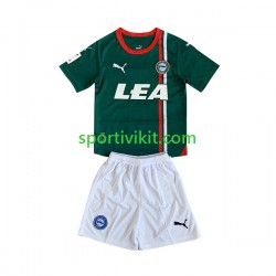 Completo da calcio Bambini Deportivo Alaves Maglia Seconda 2023-2024 Manica Corta