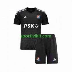 Completo da calcio Bambini Dinamo Zagreb Portiere Maglia Seconda 2023-2024 Manica Corta