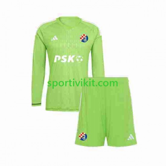 Completo da calcio Bambini Dinamo Zagreb Portiere Maglia Prima 2023-2024 Manica Lunga Completo da calcio Bambini Dinamo Zagreb Portiere Maglia Prima 2023-2024 Manica Lunga