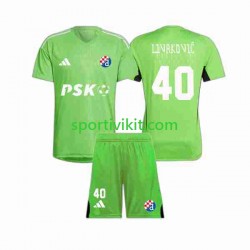 Completo da calcio Bambini Dinamo Zagreb Portiere Livakovic 40 Maglia Prima 2023-2024 Manica Corta
