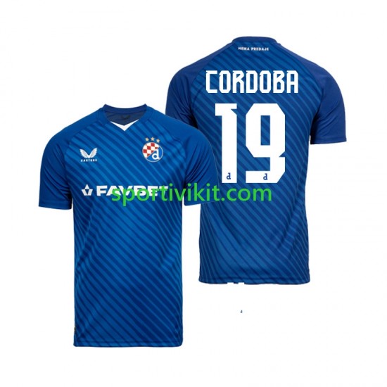 Dinamo Zagreb Juan Cordoba 19 Uomo Maglia Prima 2024-2025 Manica Corta Dinamo Zagreb Juan Cordoba 19 Uomo Maglia Prima 2024-2025 Manica Corta