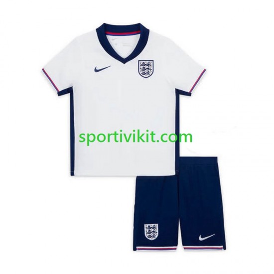 Completo da calcio Bambini Inghilterra Maglia Prima Euro 2024 Manica Corta Completo da calcio Bambini Inghilterra Maglia Prima Euro 2024 Manica Corta