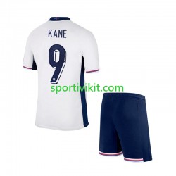 Completo da calcio Bambini Inghilterra Harry Kane 9 Maglia Prima Euro 2024 Manica Corta