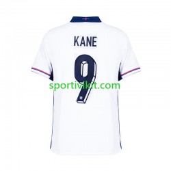 Inghilterra Harry Kane 9 Bianco Uomo Maglia Prima Euro 2024 Manica Corta
