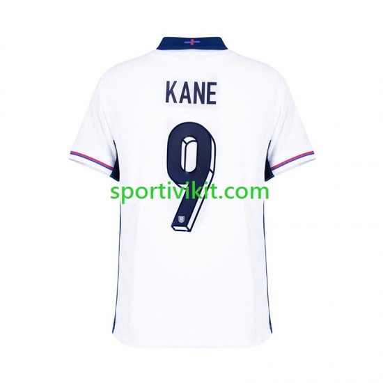 Inghilterra Harry Kane 9 Bianco Uomo Maglia Prima Euro 2024 Manica Corta