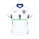 Inghilterra Harry Kane 9 Bianco Uomo Maglia Prima Euro 2024 Manica Corta