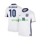 Inghilterra Jude Bellingham 10 Bianco Uomo Maglia Prima Euro 2024 Manica Corta Inghilterra Jude Bellingham 10 Bianco Uomo Maglia Prima Euro 2024 Manica Corta