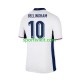 Inghilterra Jude Bellingham 10 Bianco Uomo Maglia Prima Euro 2024 Manica Corta