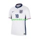 Inghilterra Jude Bellingham 10 Bianco Uomo Maglia Prima Euro 2024 Manica Corta