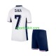 Completo da calcio Bambini Inghilterra SAKA 7 Maglia Prima Euro 2024 Manica Corta
