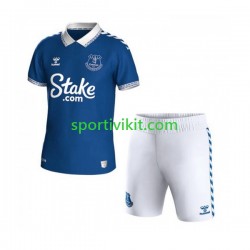Completo da calcio Bambini Everton Maglia Prima 2023-2024 Manica Corta