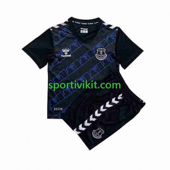 Completo da calcio Bambini Everton Portiere Maglia Seconda 2023-2024 Manica Corta Completo da calcio Bambini Everton Portiere Maglia Seconda 2023-2024 Manica Corta