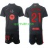 Completo da calcio Bambini FC Barcelona F DE JONG 21 Maglia Seconda 2024-2025 Manica Corta