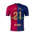 FC Barcelona F. DE JONG 21 Uomo Maglia Prima 2024-2025 Manica Corta