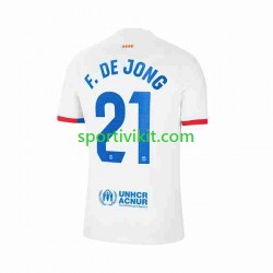 FC Barcelona Frenkie de Jong 21 Uomo Maglia Seconda 2023-2024 Manica Corta