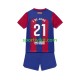 Completo da calcio Bambini FC Barcelona Frenkie de Jong 21 Maglia Prima 2023-2024 Manica Corta