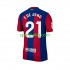 FC Barcelona Frenkie de Jong 21 Uomo Maglia Prima 2023-2024 Manica Corta