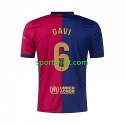FC Barcelona GAVI 6 Uomo Maglia Prima 2024-2025 Manica Corta