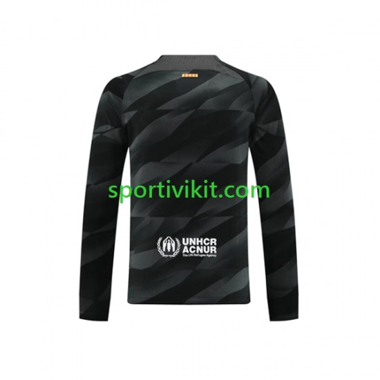 FC Barcelona Portiere Uomo Maglia Seconda 2023-2024 Manica Lunga