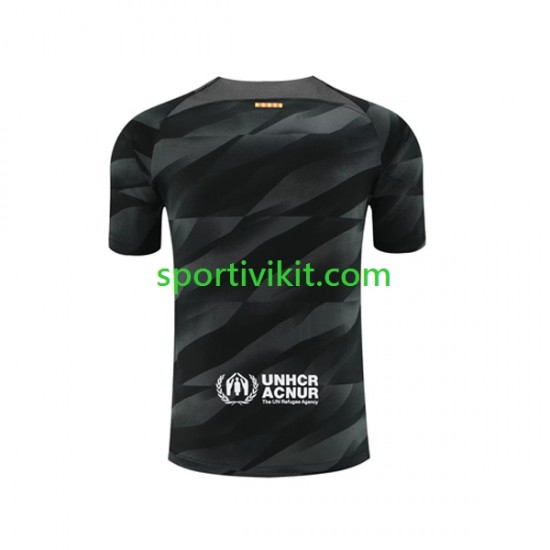 FC Barcelona Portiere Uomo Maglia Seconda 2023-2024 Manica Corta