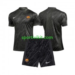 Completo da calcio Bambini FC Barcelona Portiere Maglia Terza 2024-2025 Manica Corta