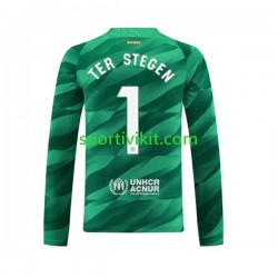FC Barcelona Portiere Ter Stegen 1 Uomo Maglia Prima 2023-2024 Manica Lunga