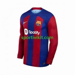 FC Barcelona Uomo Maglia Prima 2023-2024 Manica Lunga