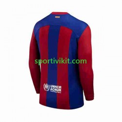 FC Barcelona Uomo Maglia Prima 2023-2024 Manica Lunga