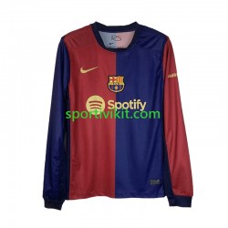 FC Barcelona Uomo Maglia Prima 2024-2025 Manica Lunga