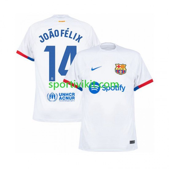 FC Barcelona Joao Felix 14 Uomo Maglia Seconda 2023-2024 Manica Corta