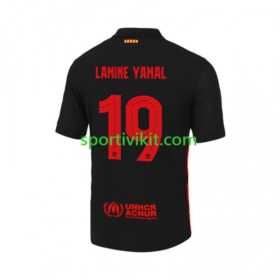 FC Barcelona LAMINE YAMAL 19 UCL Font Uomo Maglia Seconda 2024-2025 Manica Corta FC Barcelona LAMINE YAMAL 19 UCL Font Uomo Maglia Seconda 2024-2025 Manica Corta