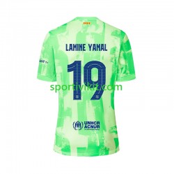 FC Barcelona LAMINE YAMAL 19 UCL Font Uomo Maglia Terza 2024-2025 Manica Corta
